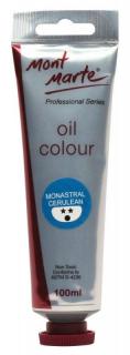 Vopsea ulei Mont Marte 100ml Monastral Cerulean