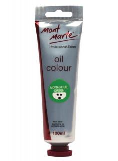 Vopsea ulei Mont Marte 100ml Monastral Green