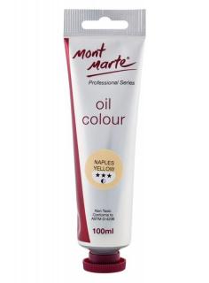 Vopsea ulei Mont Marte 100ml Naples Yellow