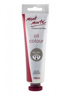 Vopsea ulei Mont Marte 100ml Neutral Grey