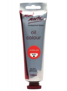 Vopsea ulei Mont Marte 100ml Vermillion