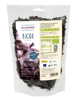 Alge Nori maruntite raw bio 100g, Algamar