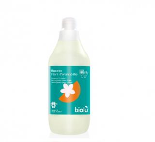 Biolu-Detergent ecologic lichid pentru rufe albe si colorate portocale 1L