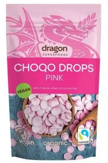 Choco drops Roz bio 200g Dragon Superfoods (STOC EPUIZAT)