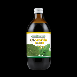 Clorofila lichida (suc) 100% naturala, 500 ml, Health Nutrition