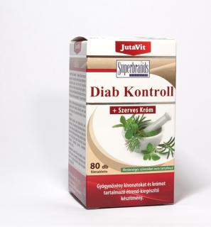 DIABET CONTROL, 80 tb, JutaVit