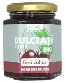 Dulceata de visine bio fara zahar, 200g (stoc epuizat)