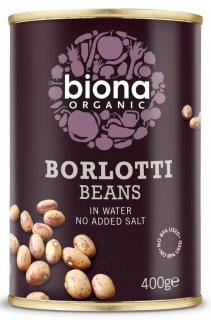 Fasole pestrita Borlotti bio 400g Biona (stoc epuizat)