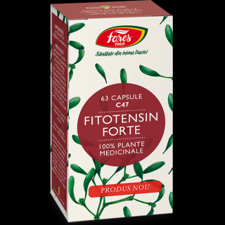 Fitotensin Forte, C47, capsule, Fares (Ajută-ți natural inima!)