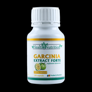 GARCINIA EXTRACT FORTE 100% naturala, 180 capsule, Health Nutrition