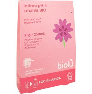 Gel ecologic pentru igiena intima cu nalba, pudra 25g, eco-refill, Biolu