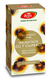 Imunitate cu 7 ciuperci, F163, capsule, Fares