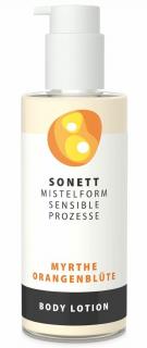 Lotiune de corp cu mirt si flori de portocal bio 145ml Sonett