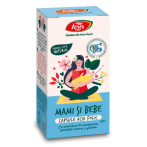 Mami și bebe Acid Folic Natural, G71, capsule, Fares (stoc)