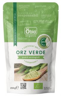 Orz verde pulbere bio 250g, Obio