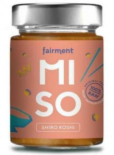 Pasta miso shiro koshi raw bio 200g, Fairment (stoc epuizat)