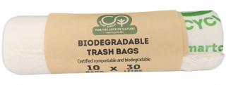 Saci menajeri biodegradabili 30 litri x 10 buc Dragon Superfoods ()