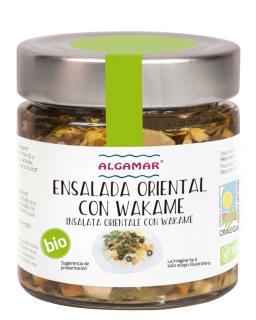 Salata orientala cu alge wakame eco 190g, Algamar (stoc)