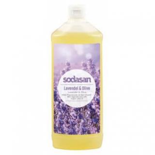 Sapun lichid/gel de dus ecologic Lavanda - Masline 1L Sodasan