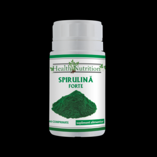 Spirulina Forte 500mg, 60 tablete, Health Nutrition