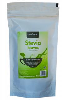 Stevia (stevie) frunze uscate raw bio 50g (stoc epuizat)