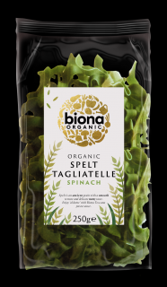 Tagliatelle din spelta cu spanac eco 250g Biona