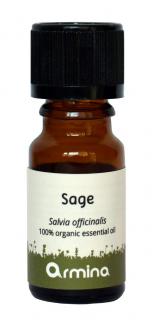 ULEI ESENTIAL DE SALVIE (SALVIA OFFICINALIS) BIO 10ML ARMINA