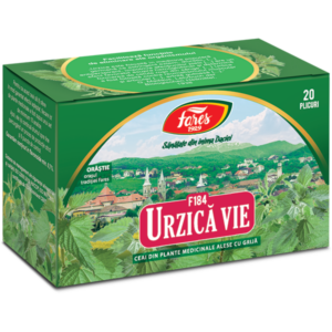 Urzică vie, F184, ceai la plic, Fares