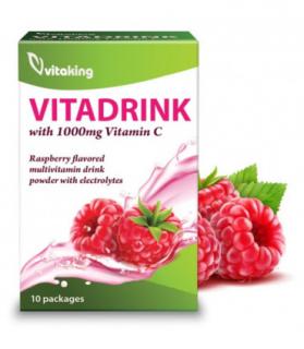 Vitadrink - bautura cu electroliti si vitamine - 10 portii, Vitaking