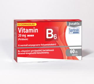 Vitamina B6 20 mg, 60 tb, Juvita