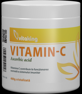 Vitamina C cristalizata - 400 gr, Vitaking