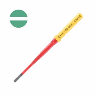 Bit surubelnita Kraftform Kompakt VDE WERA 60 iS cap drept 0.8 x 4 x 157 protectie anticoroziva 05006507001