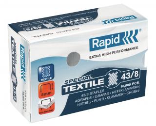 Capse 43 8  Rapid Textil 10.000 buc.  SUPER STRONG