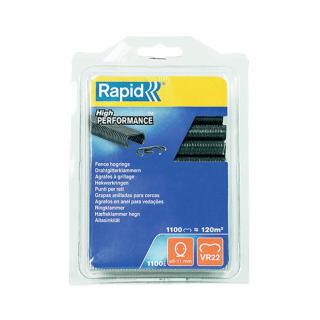 Capse gard Rapid HOG VR22, 5-11 mm, plastifiate gri, 1100 buc blister