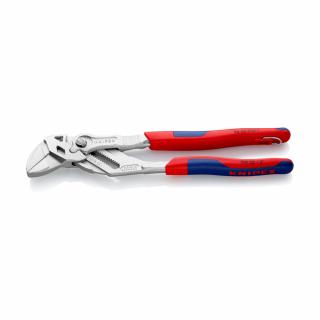 Cleste Cheie cu reglaj automat, manere multicomponent, 250 mm, KNIPEX 86 05 250 T