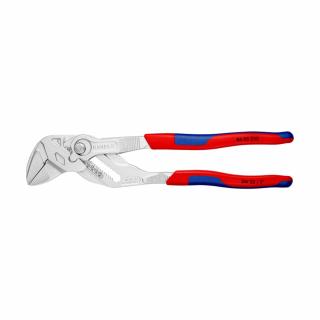 Cleste Cheie cu reglaj automat, manere multicomponent, 250 mm, KNIPEX 86 05 250