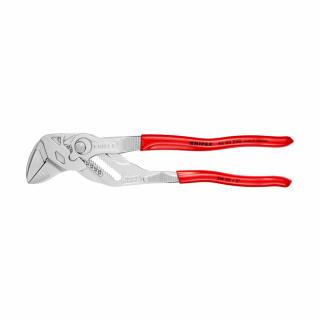 Cleste Cheie cu reglaj automat, manere plastic, 250 mm, KNIPEX 86 03 250