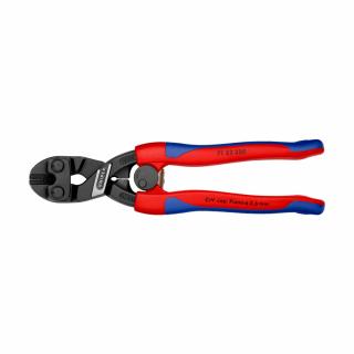 Cleste compact KNIPEX CoBolt, taietor suruburi, cuie, nituri pana la O 5,2 mm, arc elicoidal otelit, 71 22 200