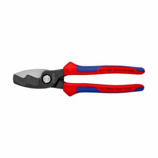 Cleste Foarfeca, pentru taiat cabluri, maner multicomponent, 200 mm, KNIPEX  95 12 200