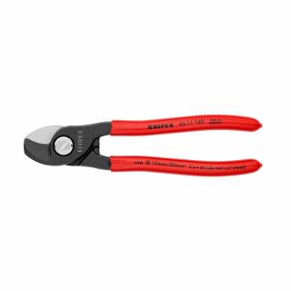 Cleste Foarfeca, pentru taiat cabluri, maner plastic, 165 mm, KNIPEX  95 11 165