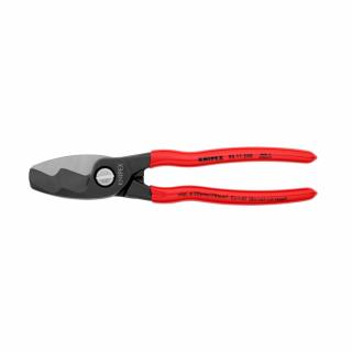 Cleste Foarfeca, pentru taiat cabluri, maner plastic, 200 mm, KNIPEX  95 11 200