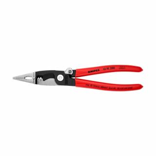 Cleste multifunctional, dezizolare, crimpare ferule, mecanism inteligent de blocare, pentru electricieni, 200mm,  KNIPEX 13 91 200