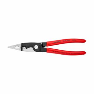 Cleste multifunctional, dezizolare, crimpare ferule, pentru electricieni, 200mm,  KNIPEX 13 81 200