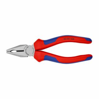 Cleste patent combinat, parghie mare, maner multicomponent, 160mm,  KNIPEX 03 02 160