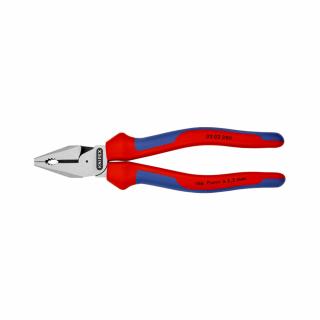 Cleste patent combinat, parghie mare, maner multicomponent, 200mm,  KNIPEX 02 02 200