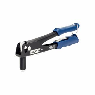 Cleste pop nituri Rapid RP10 + 100 nituri 3.2 4.0 4.8mm, 4 capete nituire interschimbabile, grip moale, pentru lucrari ocazionale, garantie 2 ani, 5000523