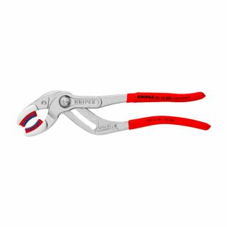 Cleste reglabil, KNIPEX Cobra, 250 mm pentru instalatori, cleste papagal, dispozitiv autoblocare, zincat, manere plastic, cleste aligator, 81 13 250