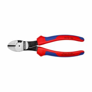 Cleste Sfic de forta, taiere ultraperformanta, 180mm, maner multicomponent, arc deschidere, O 3,8 mm, KNIPEX 74 12 180