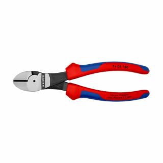 Cleste Sfic de forta, taiere ultraperformanta, 180mm, maner multicomponent, O 3,8 mm, KNIPEX 74 02 180