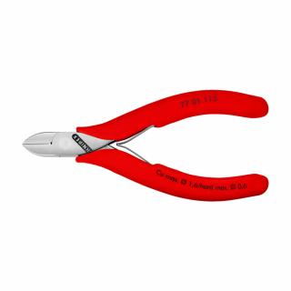 Cleste Sfic pentru instalatii electronice, taiere ultraperformanta, 115mm, maner plastic, O 1,6 mm, KNIPEX 77 01 115